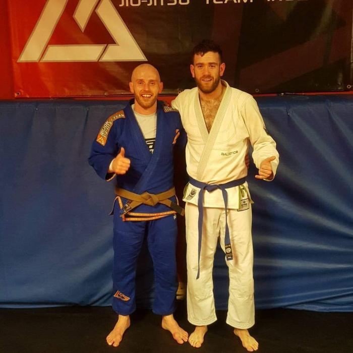 Blue belt · November 7, 2017 · Promoted by Bryan Gorman