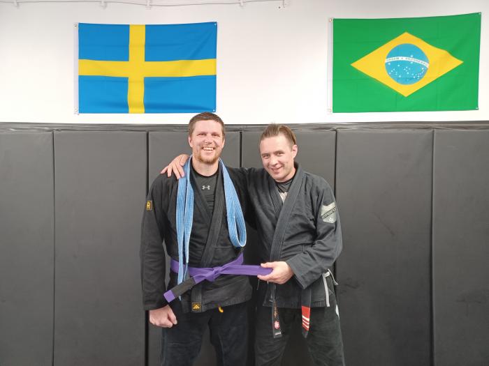Purple belt · June 7, 2023 · Promoted by Anders Xu