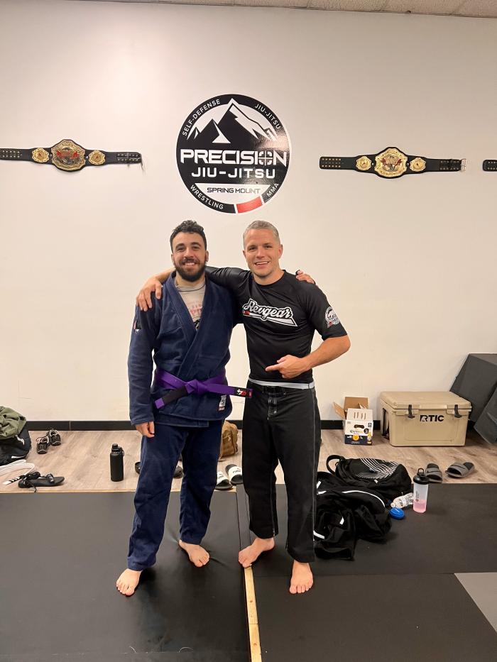 Purple Belt Promotion with Pete Shoemaker