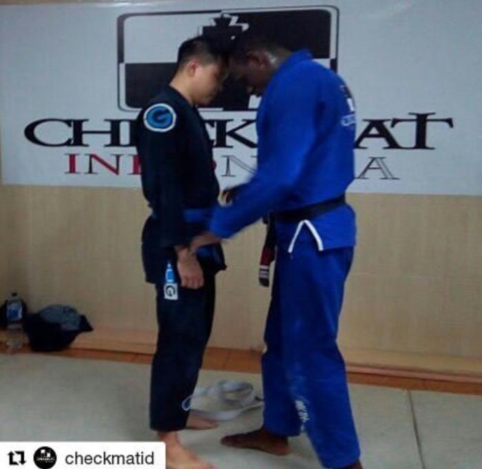 Blue belt · May 25, 2017 · Promoted by Alexsandro Leke Machado