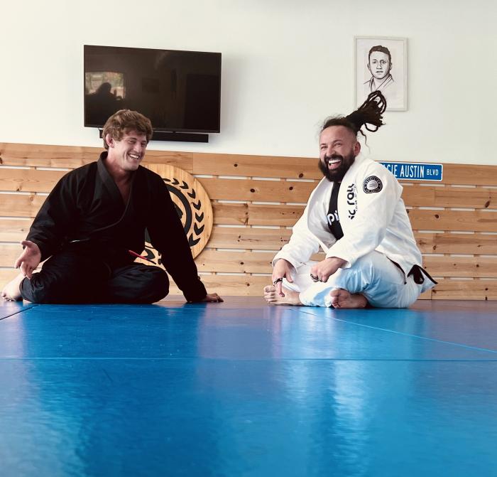 With World Champion Nicholas Meregali