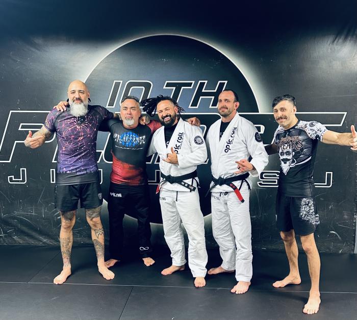 Eddie Bravo, and No Gi World Champs Geovanny and Richie Marinez