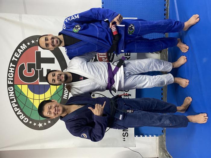 Purple belt · May 18, 2023 · Promoted by Prof. Bruno Cunha And Prof. Alexander Sumardi