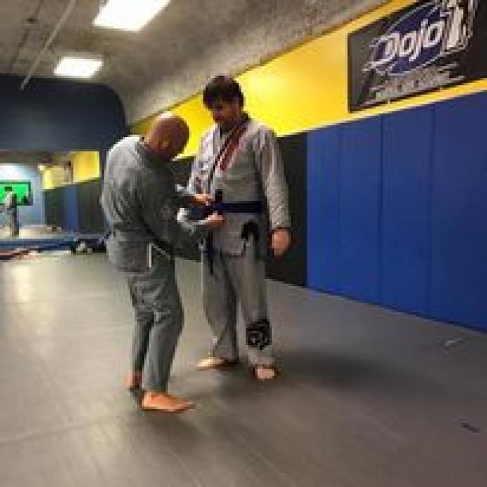 Blue belt · December 21, 2017 · Promoted by Len Sonia