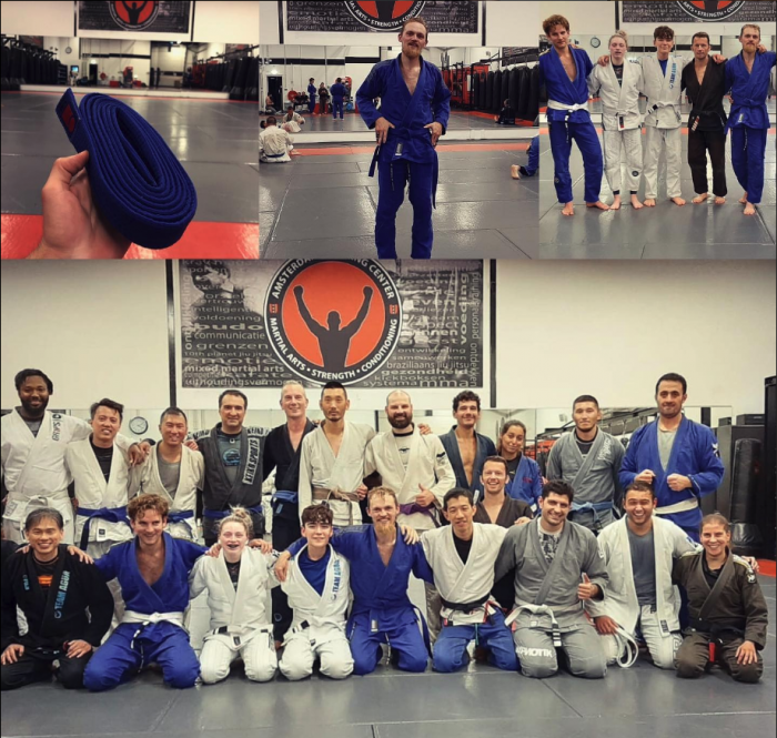 Blue belt · September 1, 2020 · Promoted by Wee Mien Cheung