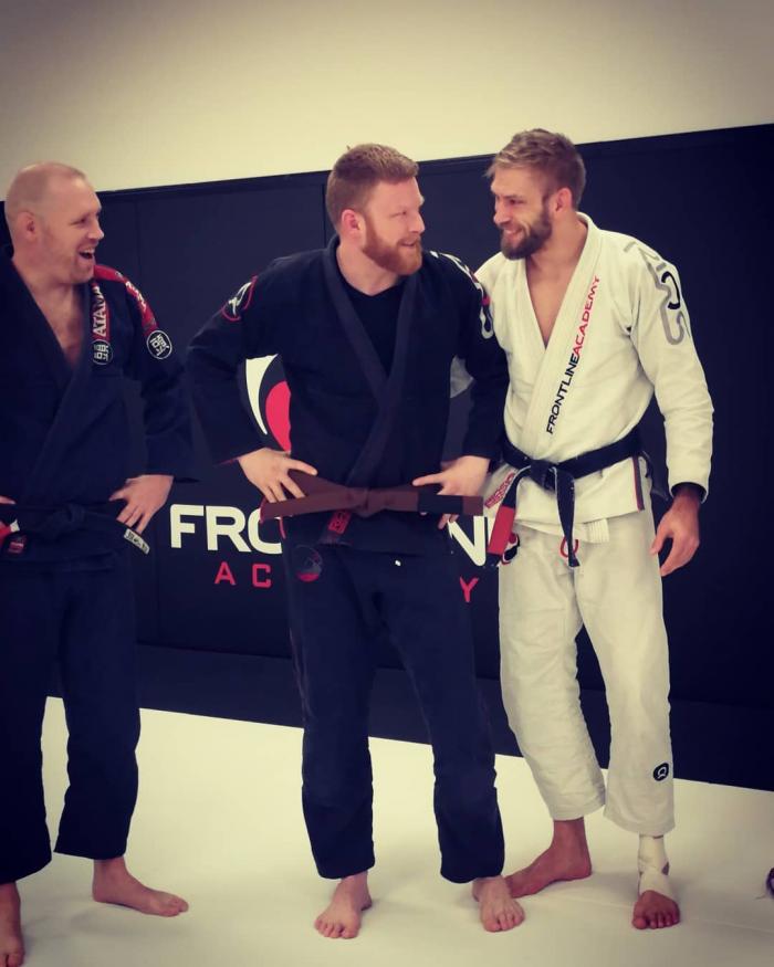 Brown belt · February 3, 2018 · Promoted by Christian Dellvåg