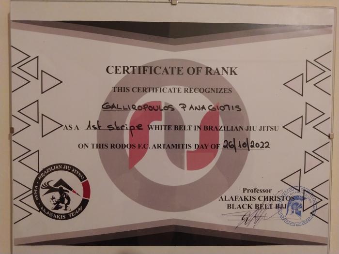 White belt · September 9, 2022