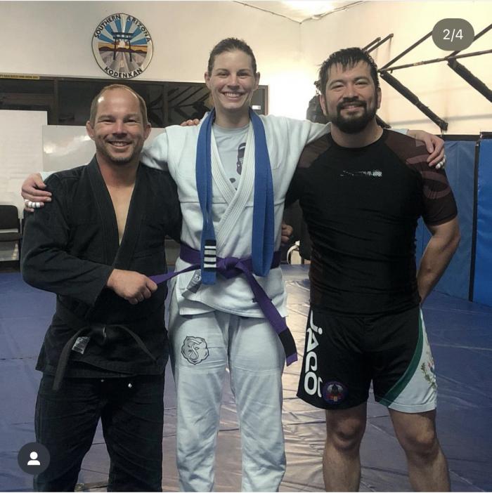 Purple belt · February 4, 2020 · Promoted by Paul ander-stout