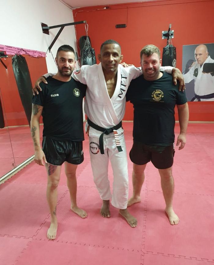 Seminario di jiu jitsu brasiliano Rogerio Olegario