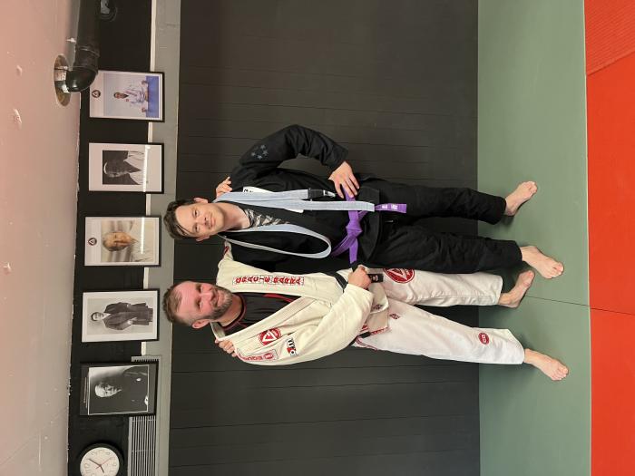 Purple belt · June 13, 2023 · Promoted by Vajking