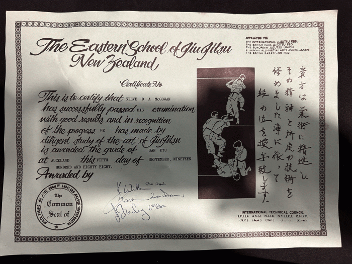 Green belt · September 5, 1988 · Promoted by Jack Bailey