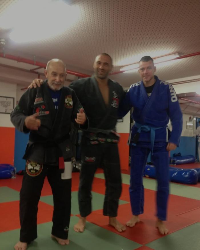 With GM R. Murgel and my sensei Bojan Mirković