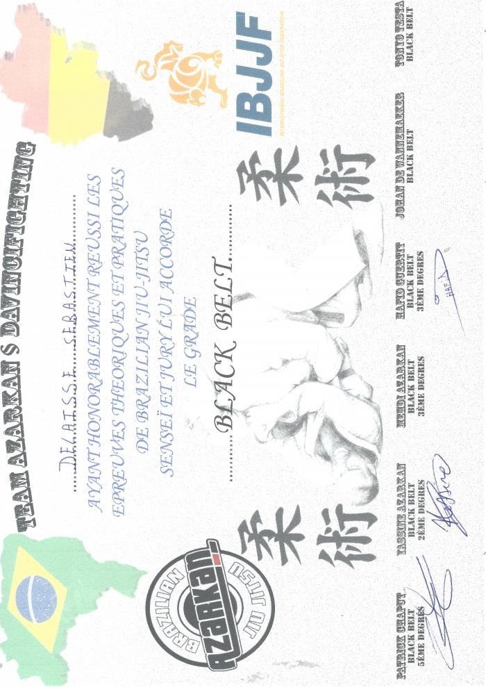 Black belt · February 15, 2023 · Promoted by Patrick Chaput
