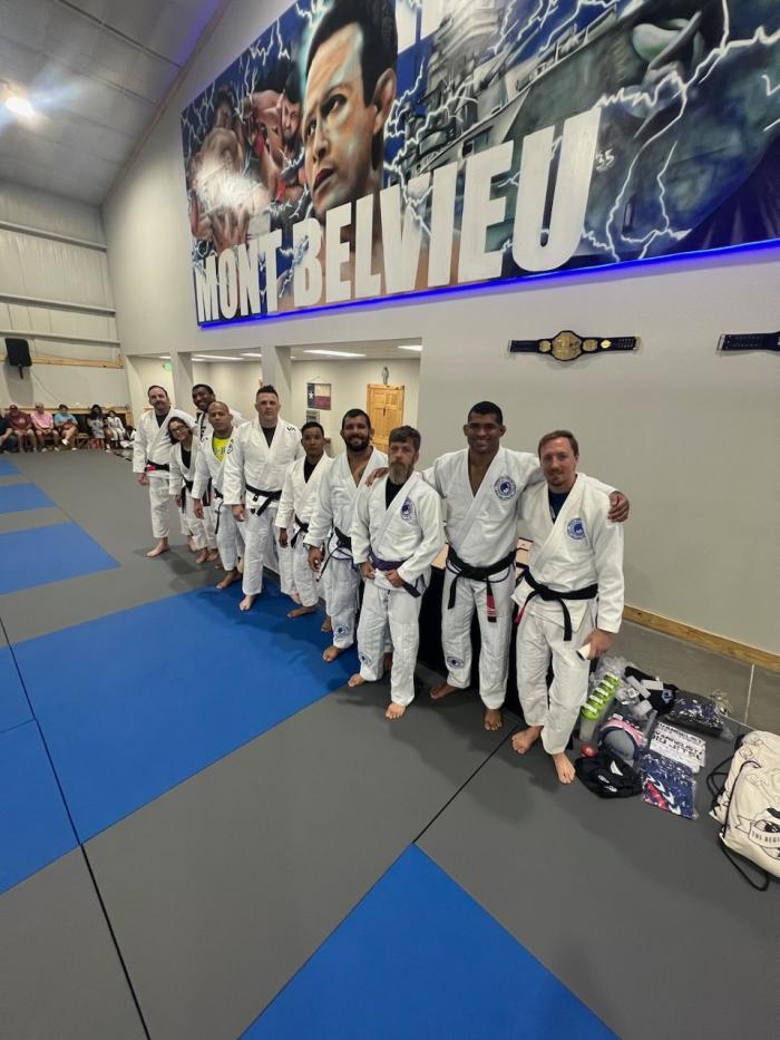 Promoted to 3rd degree Purple by Riccardo Evangelista, Renzo Gracie Mont Belvieu