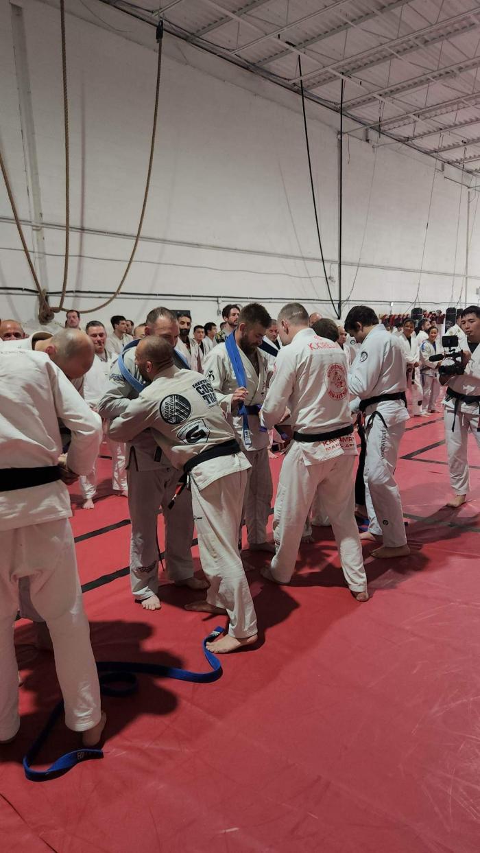 Purple belt · June 17, 2023 · Promoted by Kyle Sleeman