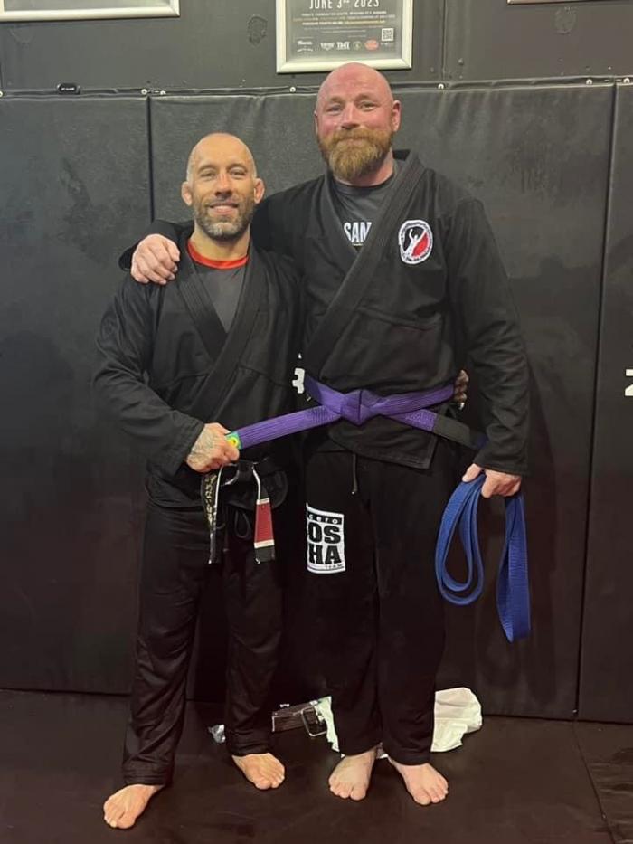 Purple belt · June 16, 2023 · Promoted by Kyle Sleeman