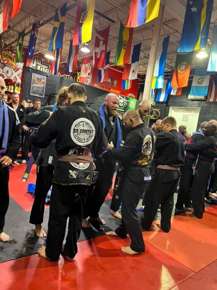 Purple belt · June 16, 2023 · Promoted by Kyle Sleeman