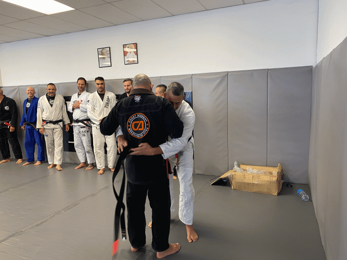 Black Belt promotion from Professor Pedro Fernandes 4th Degree