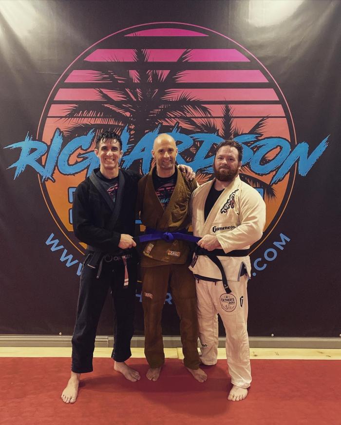 Blue belt · April 25, 2023 · Promoted by Rob Richardson