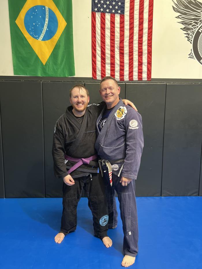 Purple belt · June 17, 2023 · Promoted by Chris Mize