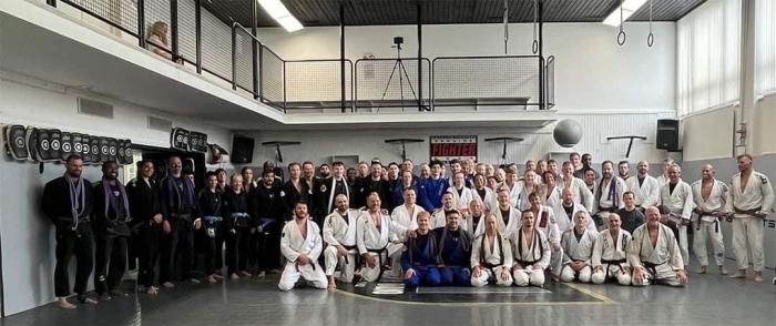 Brown belt graduation picture
