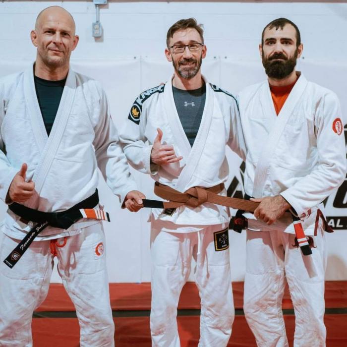 Brown Belt promotion