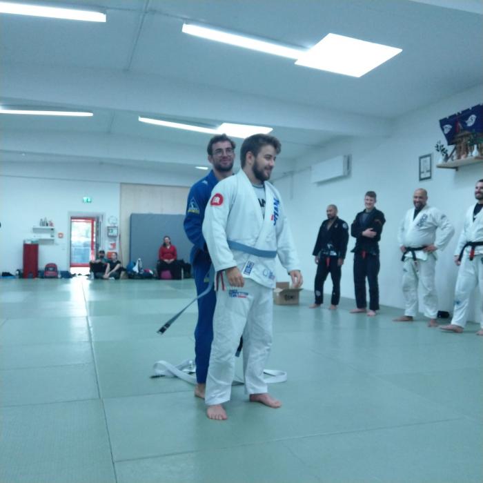 Blue belt · October 30, 2022 · Promoted by Hannes Volz