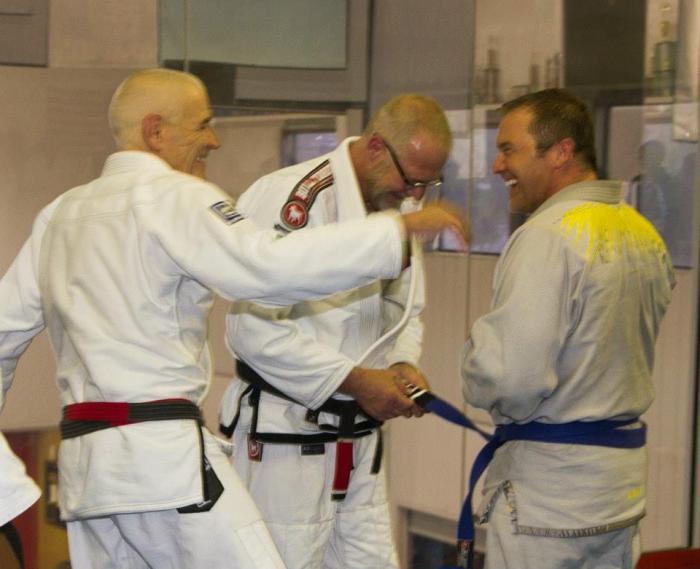 Blue belt · November 10, 2012 · Promoted by Greg James