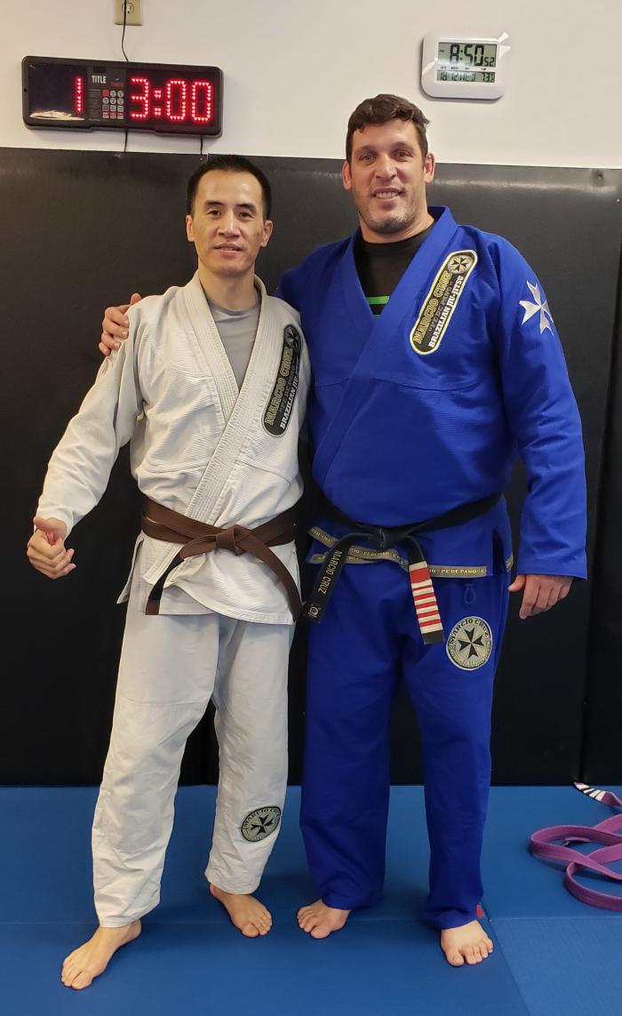 Brown belt · December 6, 2019 · Promoted by Marcio "Pe De Pano" Cruz