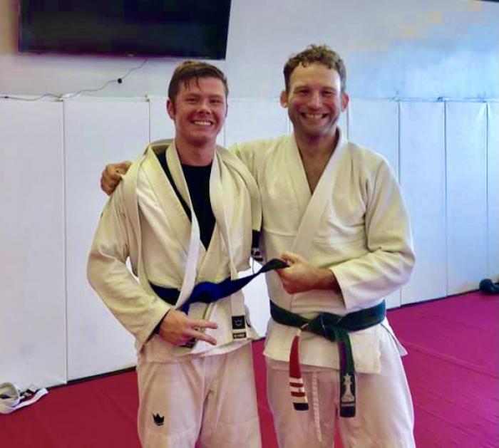 Blue belt · September 22, 2021 · Promoted by Monroe Hall