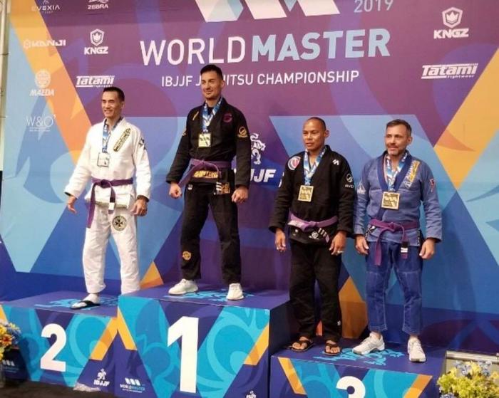 Purple belt · August 25, 2017 · Promoted by Marcio "Pe De Pano" Cruz