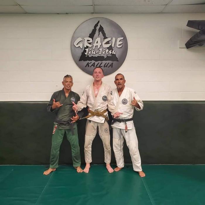 Brown belt · December 16, 2020 · Promoted by 5th degree black belt Jason Izaguirre