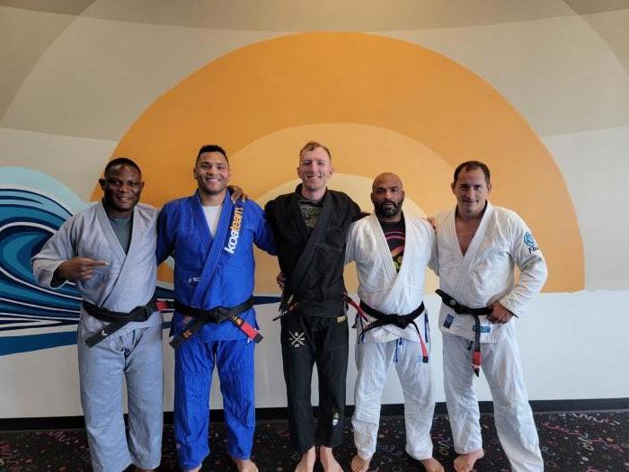 Some of my black belt brothers at KOA martial arts