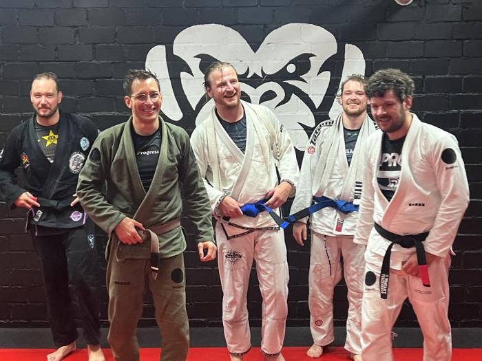 Blue belt · June 18, 2023 · Promoted by Simon Dallmann