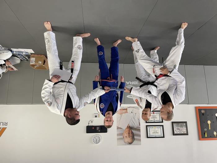 Blue belt · February 18, 2023 · Promoted by Rilion Gracie