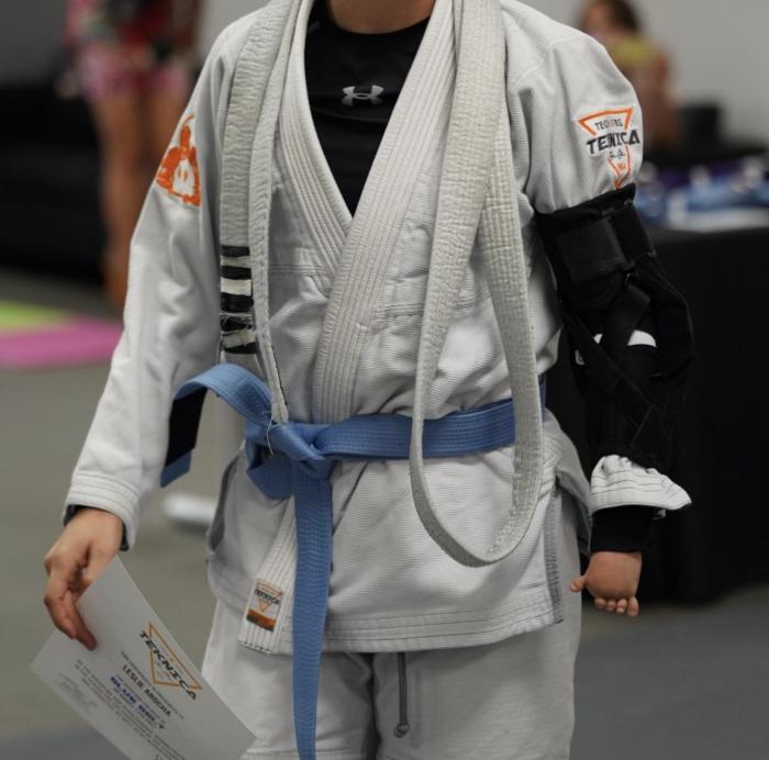 Blue belt · August 11, 2021 · Promoted by Teknica JiuJiutsu
