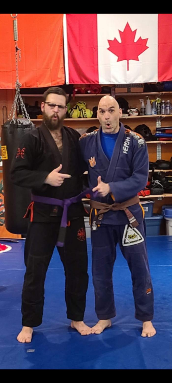 Purple belt · December 9, 2020 · Promoted by Mike Forster