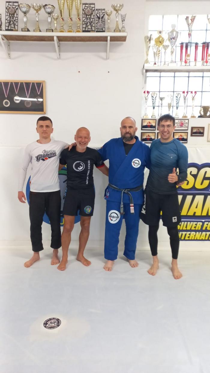 A nogi seminar/camp in 2023 with Silver Fox and Robert Keno.