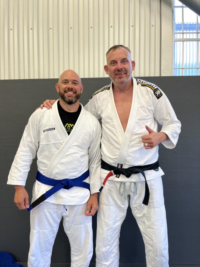 Blue belt promotion