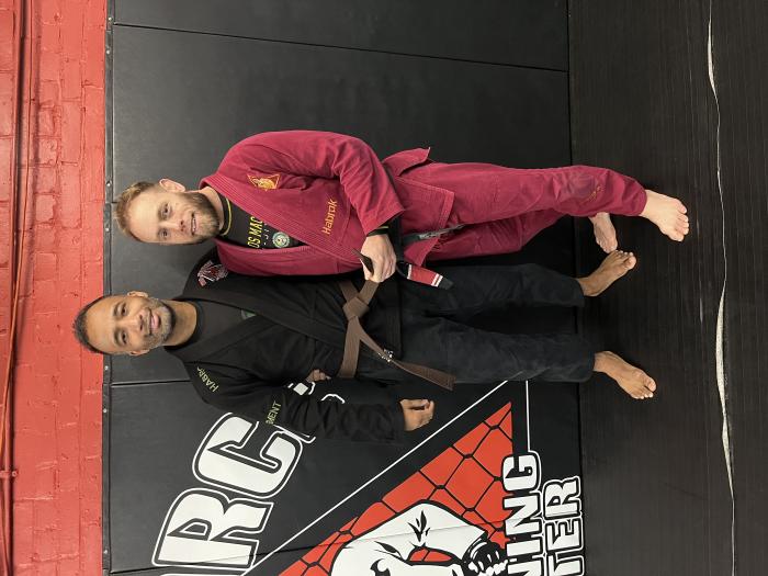 Brown belt · January 9, 2023 · Promoted by Peter Jeffrey