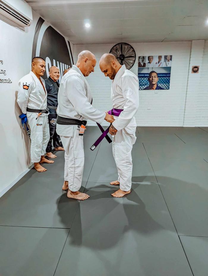 Purple belt · June 26, 2023 · Promoted by Panuwat Krummel
