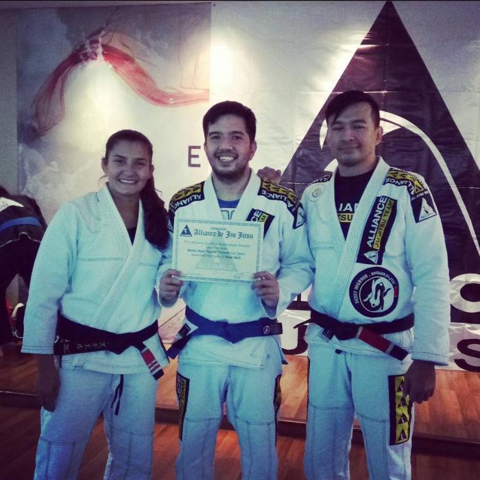 Blue belt · November 12, 2016 · Promoted by Deddy Wigraha