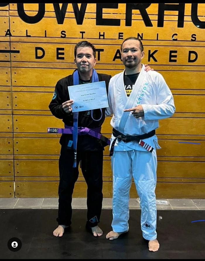 Purple belt · December 20, 2022 · Promoted by Deddy Wigraha