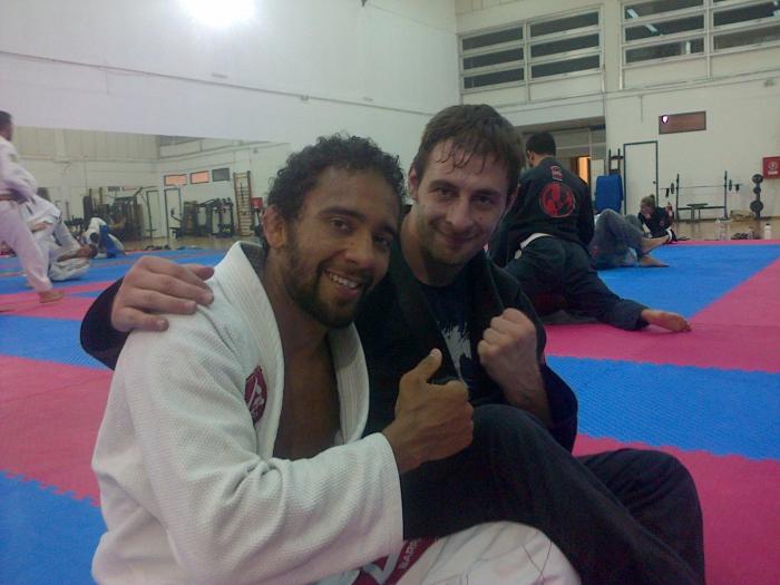 With Samuel Braga,after a super nice roll