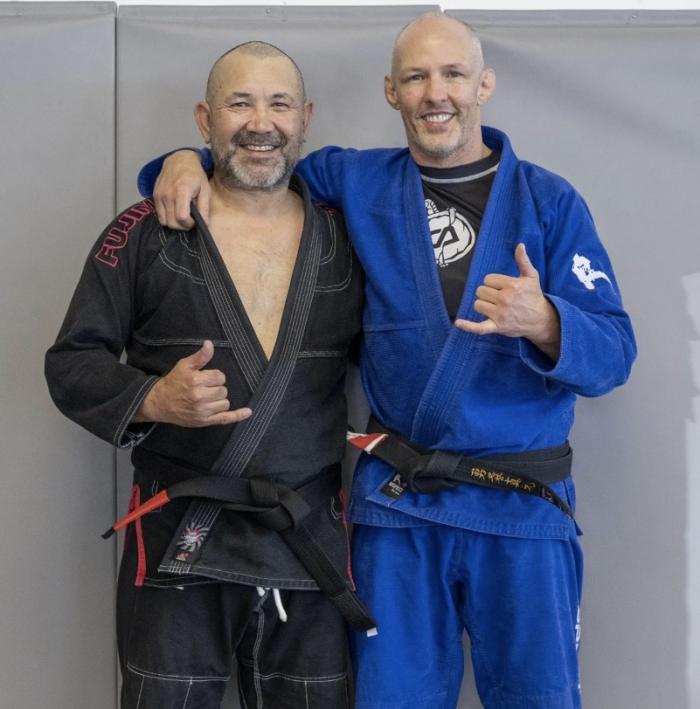 Me with Head Instructor Prof. Matt O'Dea