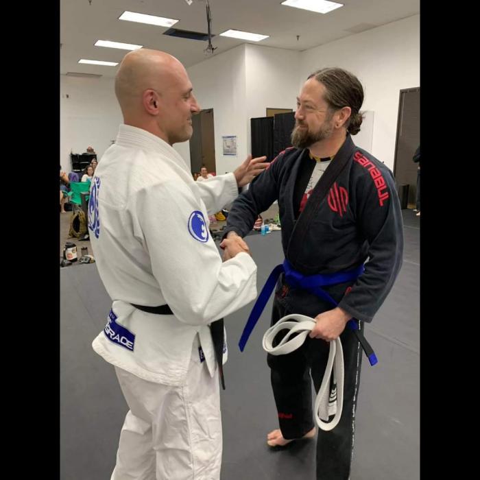 Blue belt · June 24, 2023 · Promoted by Jamie Miller