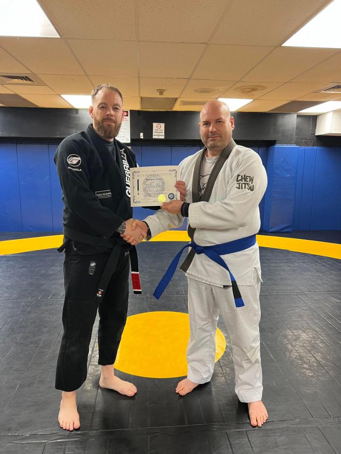 Blue belt · June 28, 2023 · Promoted by Anthony Nelson