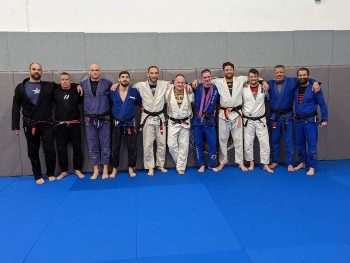 Black belt promotion Salty Dog BJJ feb 2022