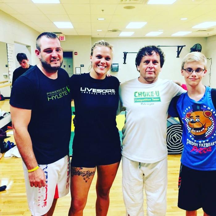 training with Pat
