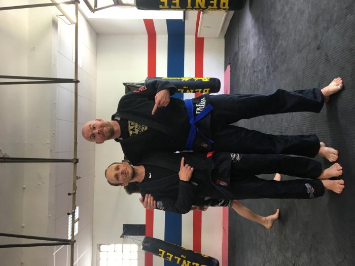 Blue belt · August 29, 2020 · Promoted by Pat Lindenberger
